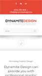 Mobile Screenshot of dynamitedesigns.ca